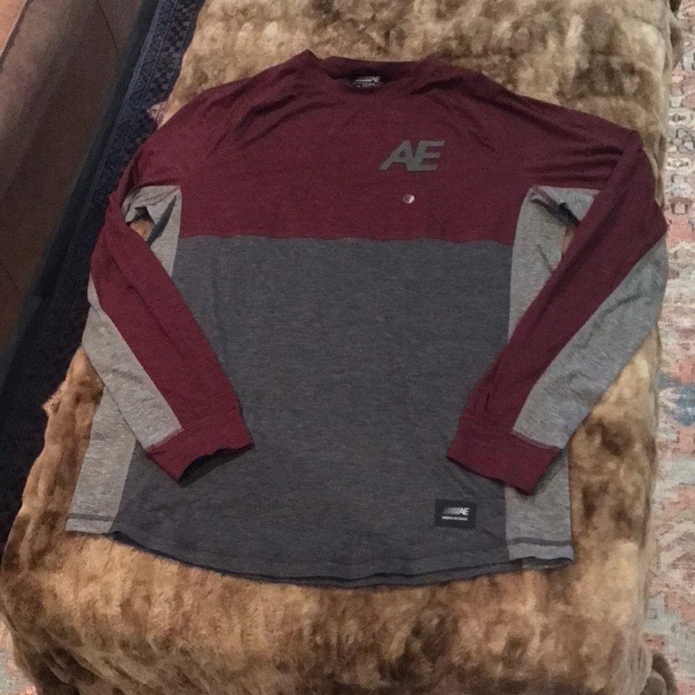 Mens AE Long Sleeve Tee